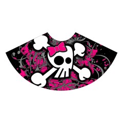 Girly Skull & Crossbones Midi Sleeveless Dress from ArtsNow.com Skirt Back