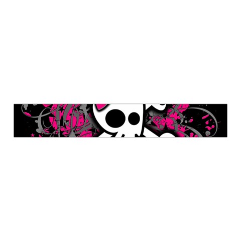 Girly Skull & Crossbones Midi Wrap Pencil Skirt from ArtsNow.com Waistband