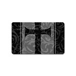 Gothic Brocade Cross Magnet (Name Card)