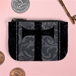 Gothic Brocade Cross Mini Coin Purse