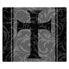 Gothic Brocade Cross Double Sided Flano Blanket (Small) from ArtsNow.com 50 x40  Blanket Front
