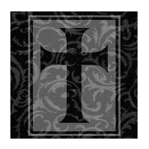 Gothic Brocade Cross Duvet Cover Double Side (Queen Size) from ArtsNow.com Back