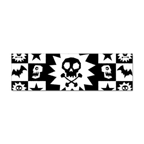 Gothic Punk Skull Sticker Bumper (10 pack) from ArtsNow.com Front