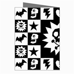 Gothic Punk Skull Greeting Card from ArtsNow.com Right