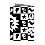 Gothic Punk Skull Mini Greeting Cards (Pkg of 8)