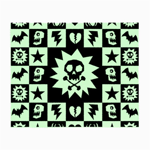 Gothic Punk Skull Small Glasses Cloth from ArtsNow.com Front