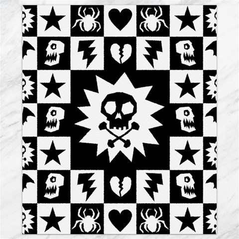 Gothic Punk Skull Canvas 8  x 10  from ArtsNow.com 8.15 x9.66  Canvas - 1