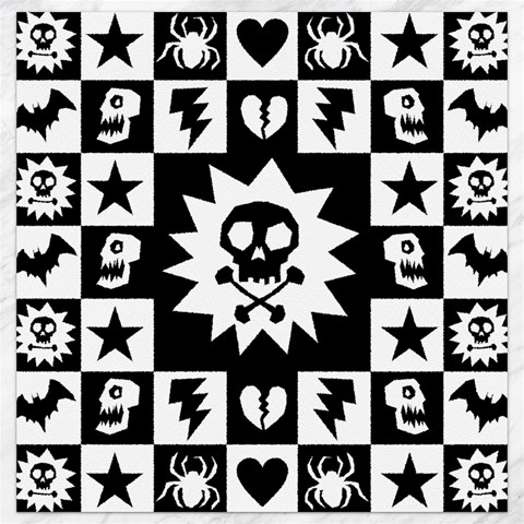 Gothic Punk Skull Canvas 12  x 12  from ArtsNow.com 11.4 x11.56  Canvas - 1