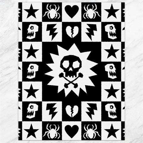 Gothic Punk Skull Canvas 12  x 16  from ArtsNow.com 11.86 x15.41  Canvas - 1