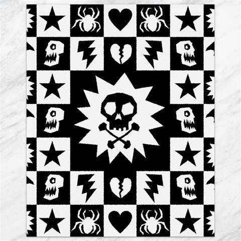 Gothic Punk Skull Canvas 16  x 20  from ArtsNow.com 15.75 x19.29  Canvas - 1