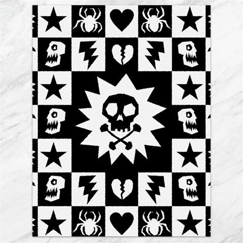 Gothic Punk Skull Canvas 18  x 24  from ArtsNow.com 17.8 x23.08  Canvas - 1