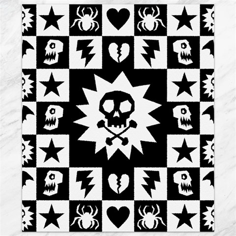 Gothic Punk Skull Canvas 20  x 24  from ArtsNow.com 19.57 x23.15  Canvas - 1