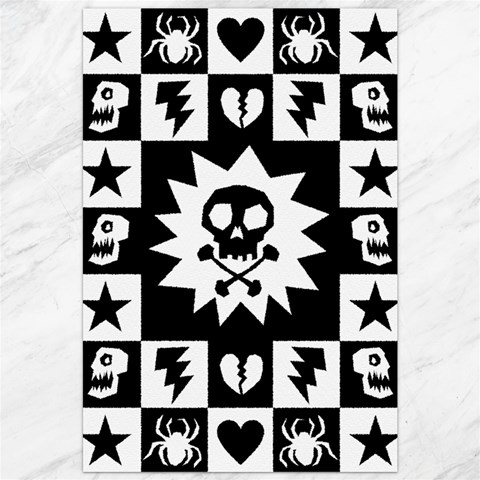 Gothic Punk Skull Canvas 20  x 30  from ArtsNow.com 19.62 x28.9  Canvas - 1