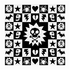 Gothic Punk Skull Medium Glasses Cloth (2 Sides) from ArtsNow.com Back