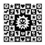 Gothic Punk Skull Face Towel