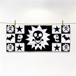 Gothic Punk Skull Hand Towel