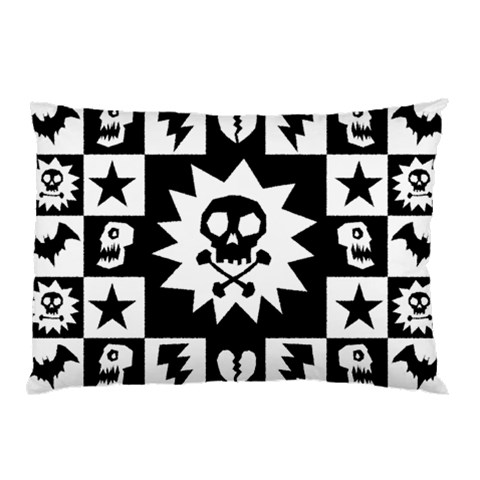 Gothic Punk Skull Pillow Case from ArtsNow.com 26.62 x18.9  Pillow Case