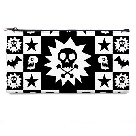 Gothic Punk Skull Pencil Case from ArtsNow.com Front