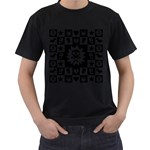 Gothic Punk Skull Men s T-Shirt (Black)