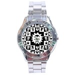 Gothic Punk Skull Stainless Steel Analogue Watch