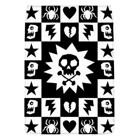 Gothic Punk Skull Removable Flap Cover (L) from ArtsNow.com Front