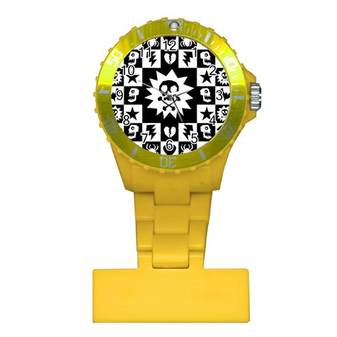 Gothic Punk Skull Plastic Nurses Watch from ArtsNow.com Front