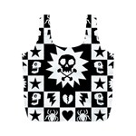 Gothic Punk Skull Full Print Recycle Bag (M)