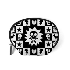 Gothic Punk Skull Accessory Pouch (Small) from ArtsNow.com Back