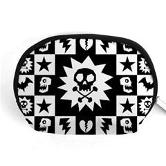 Gothic Punk Skull Accessory Pouch (Medium) from ArtsNow.com Front