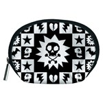 Gothic Punk Skull Accessory Pouch (Medium)