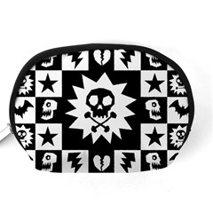 Gothic Punk Skull Accessory Pouch (Medium) from ArtsNow.com Back