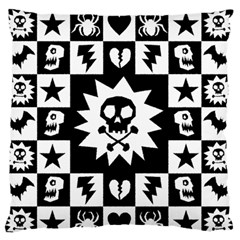 Gothic Punk Skull Standard Flano Cushion Case (Two Sides) from ArtsNow.com Front