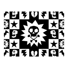 Gothic Punk Skull Double Sided Flano Blanket (Mini) from ArtsNow.com 35 x27  Blanket Front