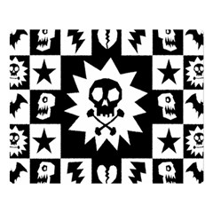 Gothic Punk Skull Double Sided Flano Blanket (Large) from ArtsNow.com 80 x60  Blanket Front