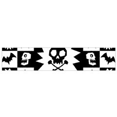 Gothic Punk Skull Small Flano Scarf from ArtsNow.com Front