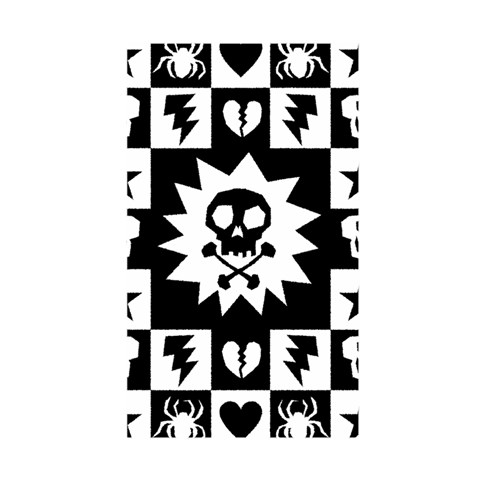 Gothic Punk Skull Duvet Cover Double Side (Single Size) from ArtsNow.com Front