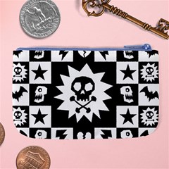 Gothic Punk Skull Large Coin Purse from ArtsNow.com Back