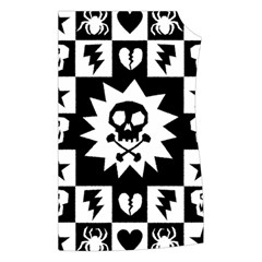 Gothic Punk Skull Women s Button Up Vest from ArtsNow.com Front Left