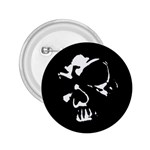Gothic Skull 2.25  Button