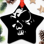 Gothic Skull Ornament (Star)