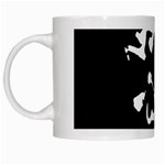 Gothic Skull White Mug