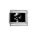 Gothic Skull Italian Charm (9mm)