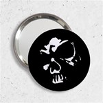 Gothic Skull 2.25  Handbag Mirror