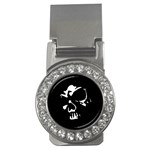 Gothic Skull Money Clip (CZ)
