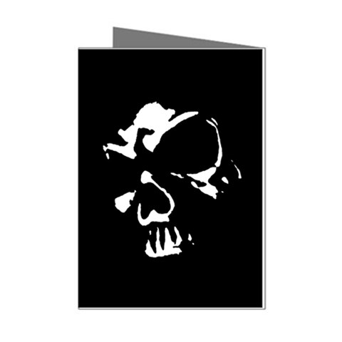 Gothic Skull Mini Greeting Cards (Pkg of 8) from ArtsNow.com Left