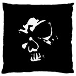 Gothic Skull Large Flano Cushion Case (One Side)