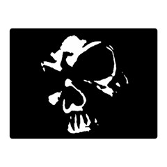 Gothic Skull Double Sided Flano Blanket (Mini) from ArtsNow.com 35 x27  Blanket Back