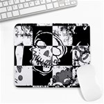 Grunge Skull Large Mousepad