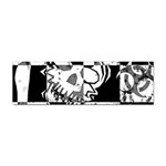 Grunge Skull Sticker (Bumper)