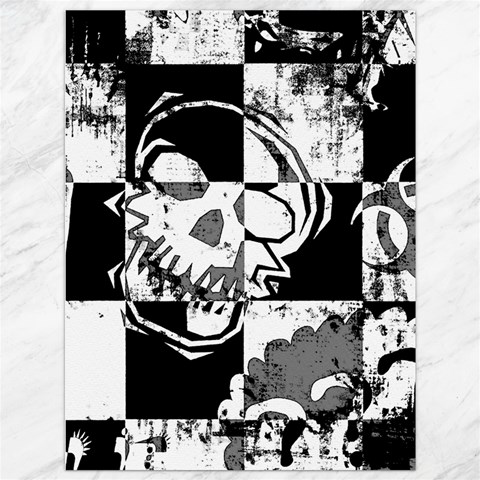 Grunge Skull Canvas 36  x 48  from ArtsNow.com 35.26 x46.15  Canvas - 1